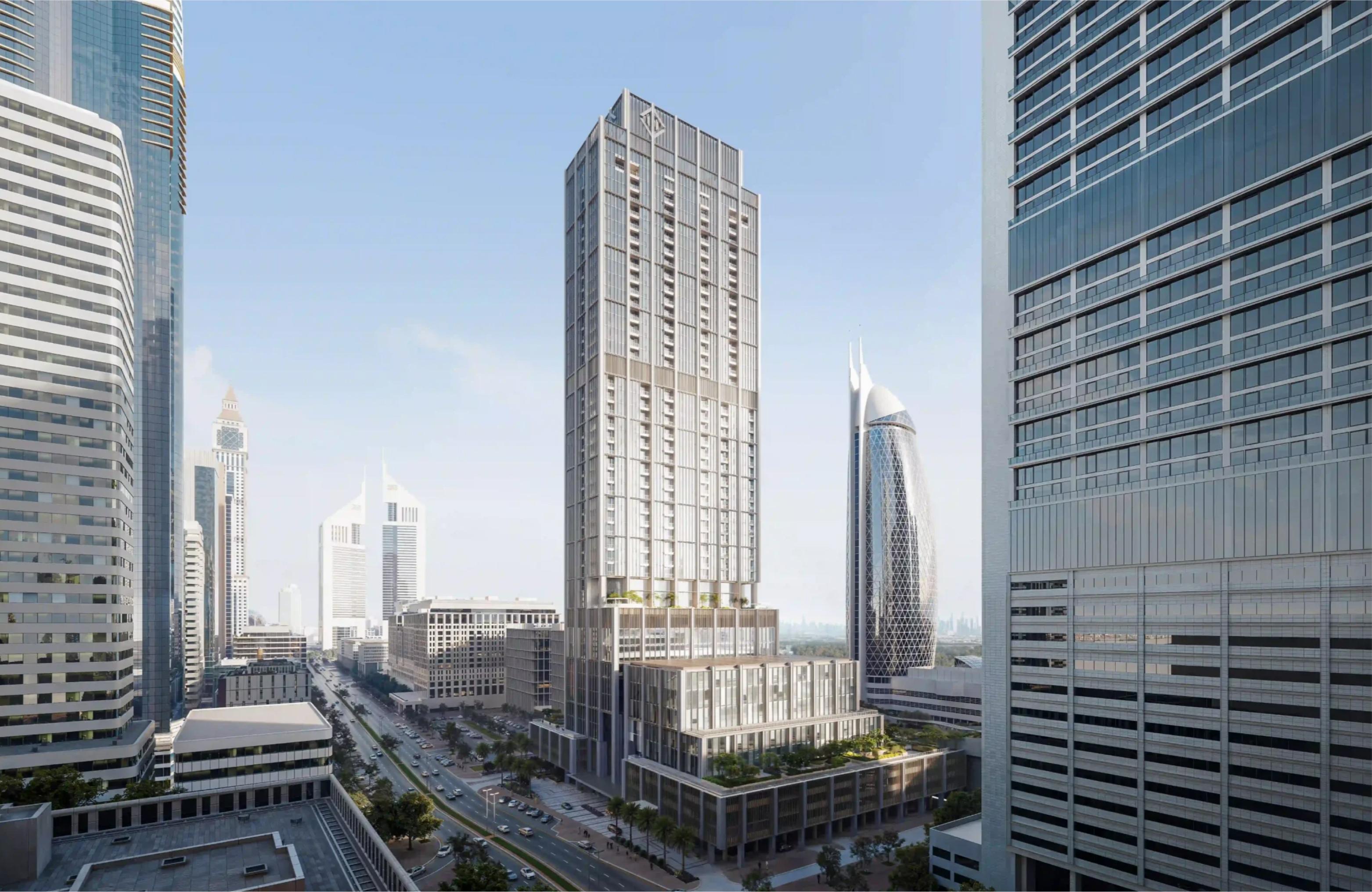 DIFC Heights Tower -  Dubai International Financial Centre (DIFC)  - M R One Properties