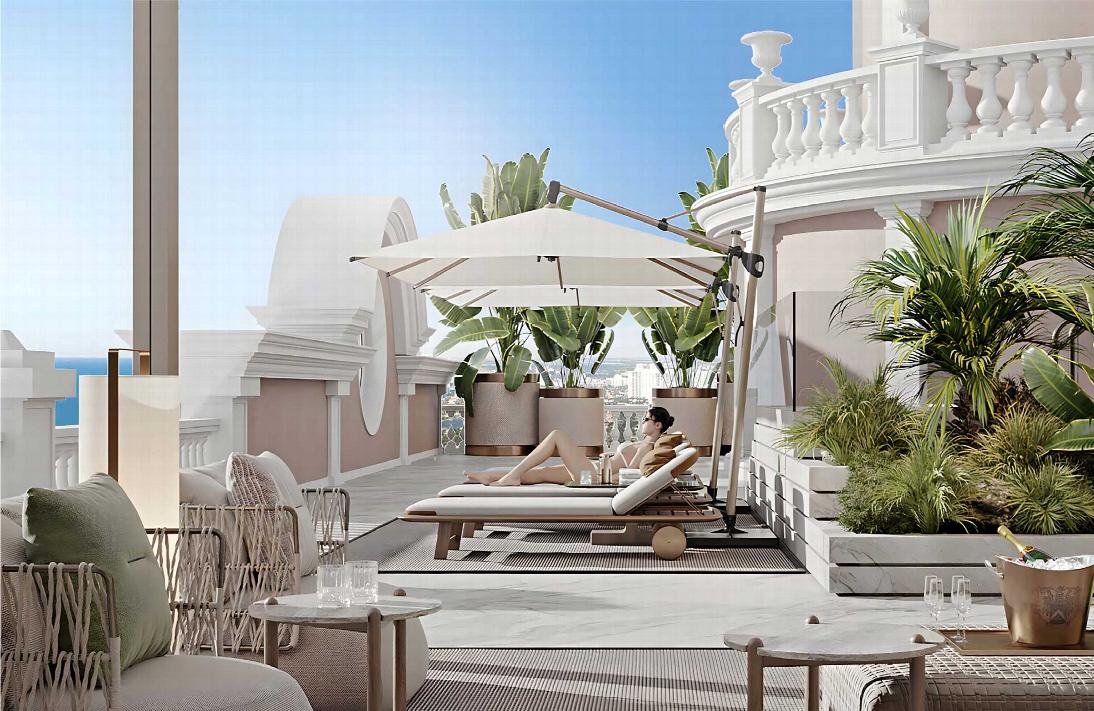 Raffles Residences - Palm Jumeirah island in Dubai - M R One properties