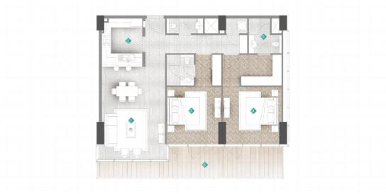 MoonStone  - Al Marjan Island - M R One properties