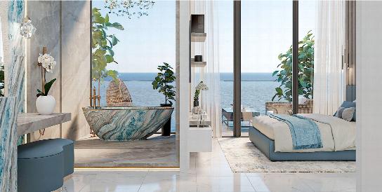 Manta Bay - Al Marjan Island - M R One properties 