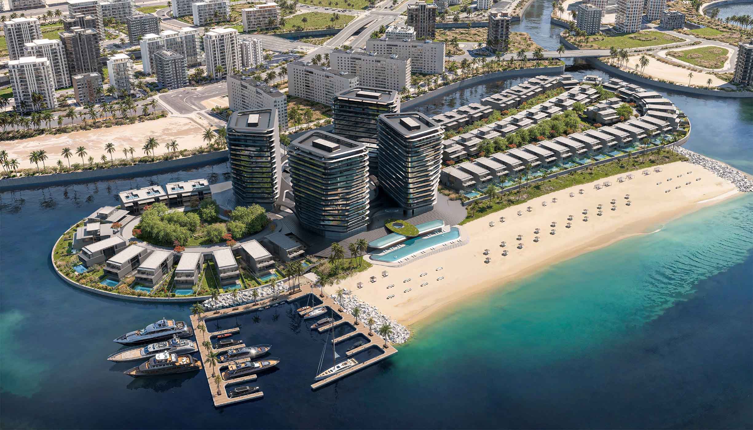 Brabus Island Abu Dhabi — Al Seef District at Al Raha Beach